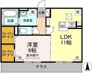 セジュール　シンワの物件間取画像